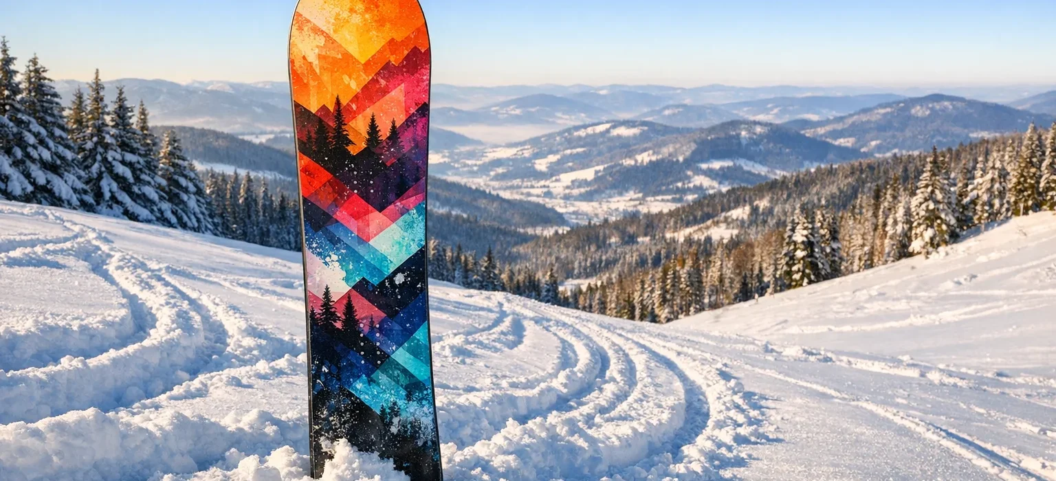 Chciałem nauczyć córkę jeździć na nartach, jednak zamiast tego wybrała snowboard